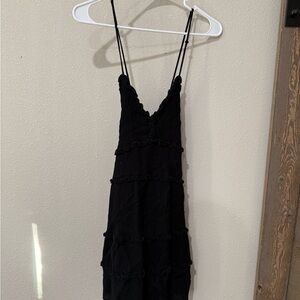 Elegant Black Women's Dress